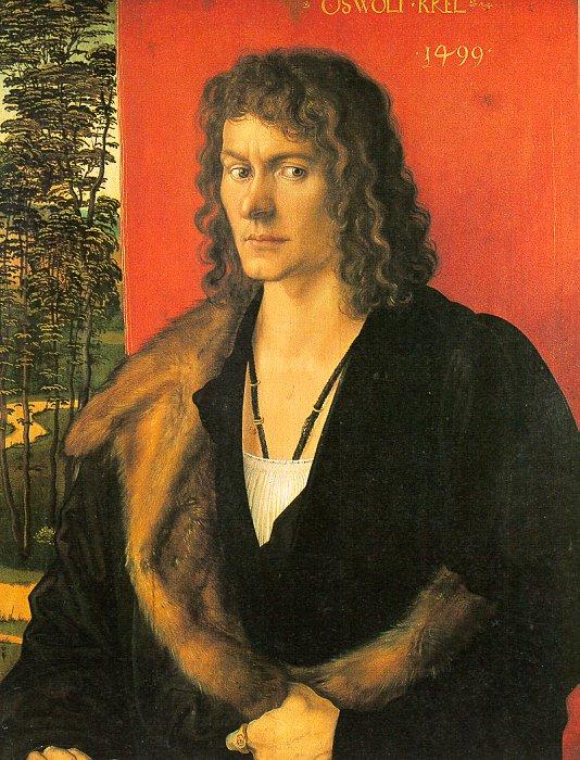 Albrecht Durer Portrait of Oswalt Krel oil painting picture